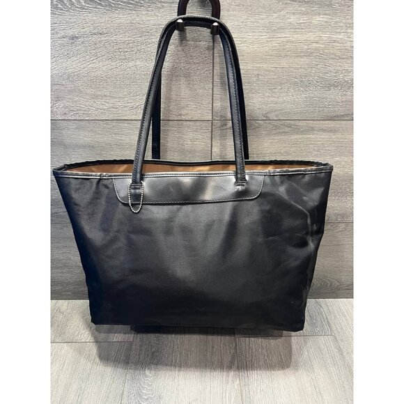 OCABA Paris Lime Reversible shoulder bag Spring Summer Black Brown B000422 - Picture 1 of 12